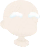 ふわふわ泡の眉