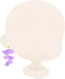 藤の耳飾り