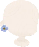 小さな花のピアス