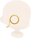 上品な金縁モノクル