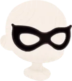 企むマジシャンのマスク