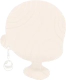 瑞々しい雫のようなピアス
