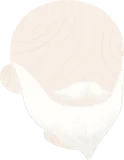 ふさふさ白ヒゲ