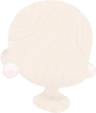 ふわふわファーイヤリング