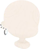 アクセントシルバーピアス
