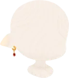 赤い宝石のとんがり耳