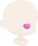 ハートバルーンのつけ鼻