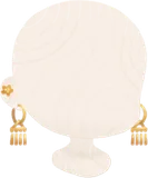 桜宴の耳飾り