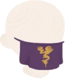 妖しげな口布・紫
