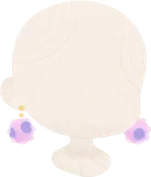 モフモフイヤリング