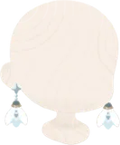 スノードロップイヤリング