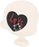 ハート・黒LOVE