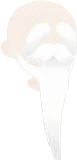 迫力のある長い髭