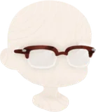 紳士のべっ甲眼鏡