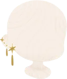 星の欠片ピアス
