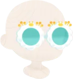 オオワタゲコモリのサングラス