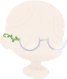 ツタが絡まった眼鏡
