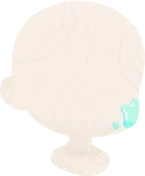こぼれた翡翠色のインク