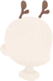 小さな小鹿の角
