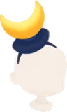 月のヘッドドレス