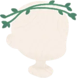ツルの葉かんむり