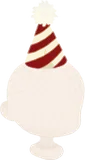 ハッピークリスマスとんがりハット