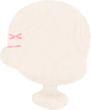 ピンクのヘアピン