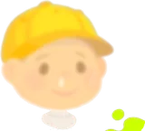 ピンボケしたとある少年の被り物