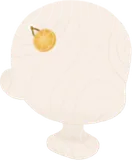 柚子のパッチン留め