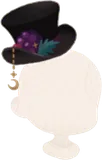 ダークベリーシルクハット