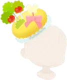 黄色い針山の帽子