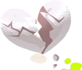 失恋ハート