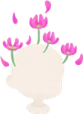 浮遊花の頭飾り