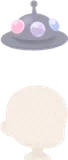 探知するUFO