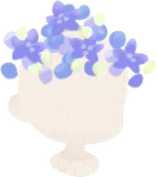 紫陽花の花
