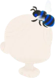 懐くブルービー