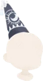 神秘に包まれたとんがり帽子