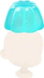 頭乗せソーダゼリー