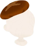 しいたけベレー帽