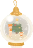クリスマススノードームヘッド