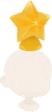 ツリーの星のレプリカ帽子