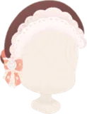 ロリィタブラウンボンネット