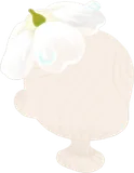 落ちてしまったサンカヨウ