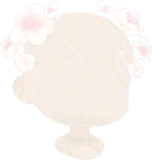 花あかりの桜髪飾り