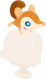 頭乗せぬいぐるみ・トビネ