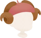 パキケモチーフベレー帽