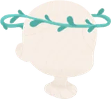 不思議な植物の冠