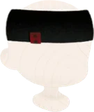 黒のヘアバンド