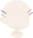 広がるくせっ毛を押さえるヘアピン