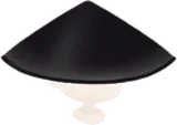 角笠・黒